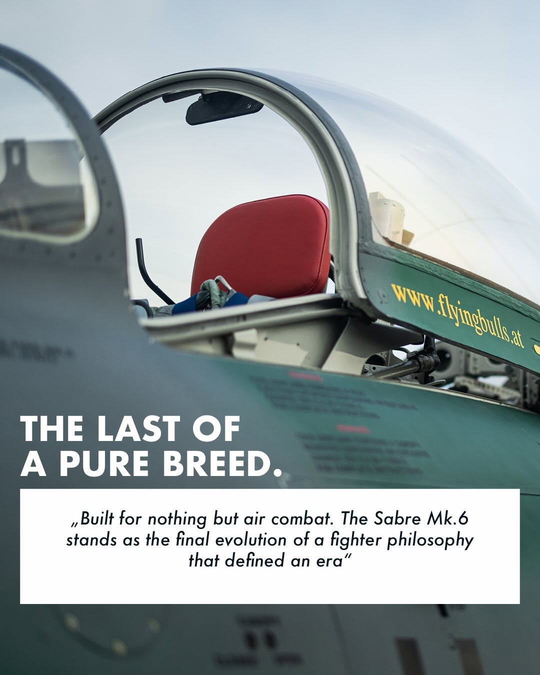 F86 Sabre Mk.6 cockpit - The last of a pure breed